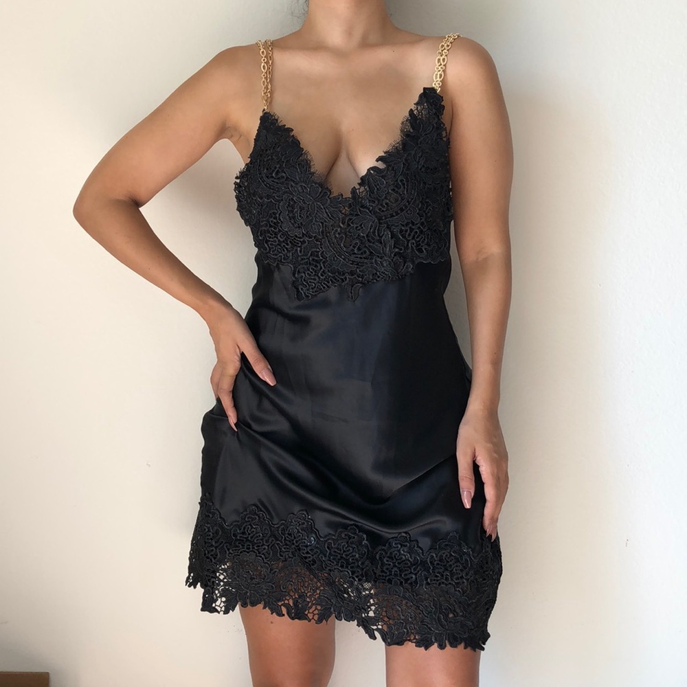 Victoria secret slip teddy Diy into a runway dress